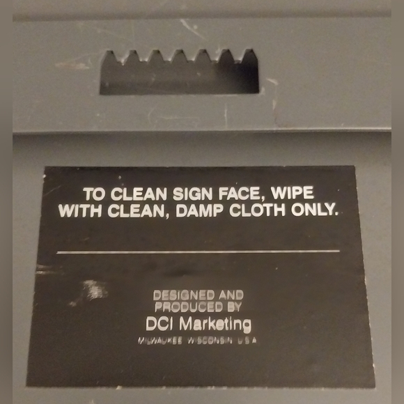 Vintage 1994 Herman Josephs Hanging Mirrored Beer Sign Adolf Coors Advertising - Picture 3 of 3